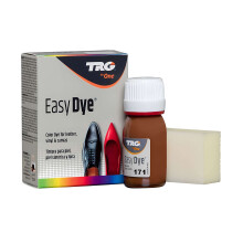 (Brandy) TRG Easy Dye Shoe Paint for Leather Colour Change and Covering Scuffs 25ml
