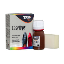 (Chocolate) TRG Easy Dye Shoe Paint for Leather Colour Change and Covering Scuffs 25ml