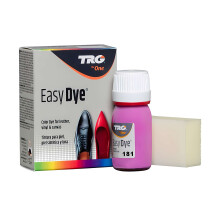(Cerise) TRG Easy Dye Shoe Paint for Leather Colour Change and Covering Scuffs 25ml