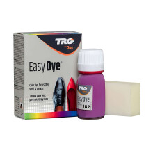 (Deep Purple) TRG Easy Dye Shoe Paint for Leather Colour Change and Covering Scuffs 25ml