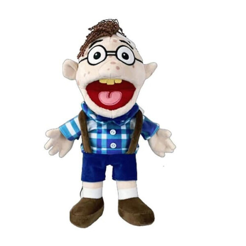 Jeffy and Feebee hand puppet plush toy 60cm 1
