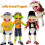 Jeffy and Feebee hand puppet plush toy 60cm 3