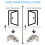 Stainless Steel Cabinet Hasp Lock 2 pcs 3