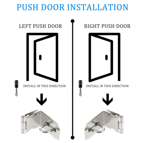Stainless Steel Cabinet Hasp Lock 2 pcs 2
