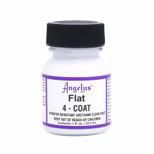 (1oz/30ml) Angelus 4-Coat 901 Flat Finisher - Non Reflective Top Coat