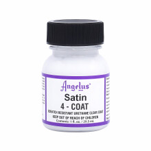(1oz/30ml) Angelus 4-Coat 903 Satin Finisher - Soft Sheen for Leather Goods
