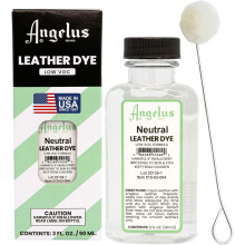 (Neutral) Angelus Low VOC Leather Dye - Non-Flammable Formula 3oz