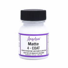 (1oz/30ml) Angelus 4-Coat 902 Matte Finisher - Scratch-Resistant Sealer