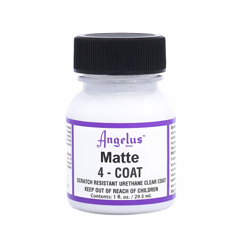 (1oz/30ml) Angelus 4-Coat 902 Matte Finisher - Scratch-Resistant Sealer