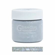 (Holographic Star) Angelus Glitterlites Paint - Sparkling Glitter Effects for Leather 1oz