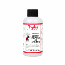 (5oz/147ml) Angelus Leather Preparer and Deglazer for Stripping Top Coats