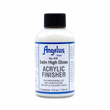(4oz/118ml) Angelus 615 Satin Gloss Finisher - Elegant Finish Sealer
