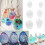 Mini silicone mold for epoxy resin water drop shape 2