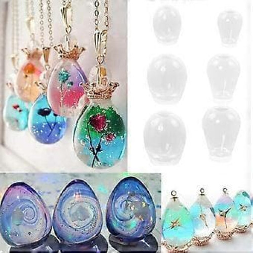 Mini silicone mold for epoxy resin water drop shape 1