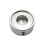 Performances Grade Pedal Knob Protector Metal Texture-Silver 7