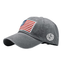 Cappellino da baseball unisex con bandiera americana, taglia unica.