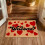 Valentinsdag bademåtte blød, vaskbar 24x16 tommer 1