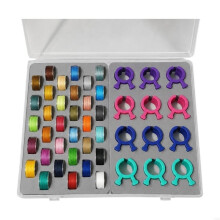Sewing Thread Set Holders Clip and Storage Case for Clothing Repairs Embroidery