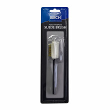 BIRCH Multi Purpose Suede Brush - Restores Nap & Cleans Delicate Nubuck