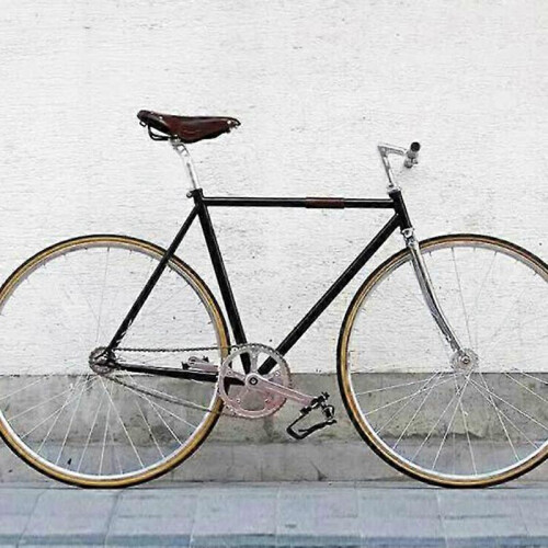 Retro Vintage Bicycle Saddle Seat Cushion 3 Spring Shock Replacement Brown 2