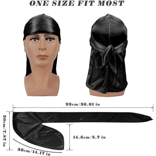 Silk Durag Lightweight Breathable Wave Cap Unisex 1
