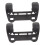 Road Bike Pump Holder Frame Mounted 2 Pcs Black 5