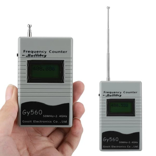 GY560 μετρητής συχνότητας, ελεγκτής 50MHz-2.4GHz 7 ψηφίων 1