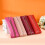 Purple leather pencil case for adults 3