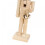 Unfinished Wooden Nutcracker Craft Kit 5 Inches 3