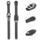 2Pcs Ski Snowboard Binding Ice Skate Inline Skate Buckle Strap Screw Excellent 2