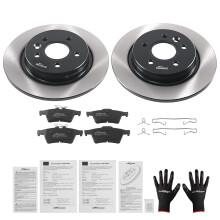 Posteriore Dischi Freno 280mm + Pastiglie for Ford Focus C-Max Turnier 2003-2011
