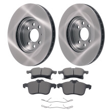 Dischi + Pastiglie Freno Anteriori for Opel Astra H 569007 569067 93181113