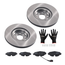 Anteriore Dischi + Pad Freno for Seat Ateca/Leon 2012-2024 312mm 8V0698151A