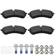 4x Bremsbeläge Vorne For MAN TGE Bus Kasten Pritsche VW Crafter Kasten Pritsche