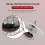 Chicken Warming Lamp Aluminum Metal White 1 Pc 8