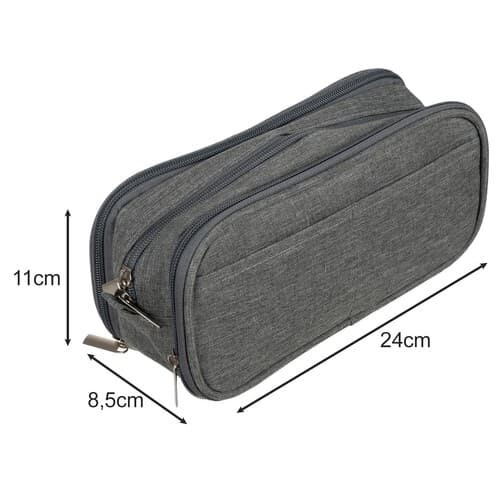 Pencil case gray 1 piece 1