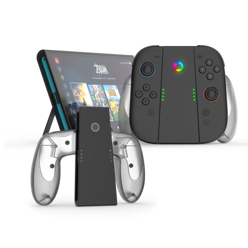 Ergonomický grip Nintendo Switch2 Joy-Con s dobíjecí technologií