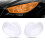 Ein Paar Scheinwerfer-Linsenabdeckungen for BMW Mini Cooper R56 2009-2013 1