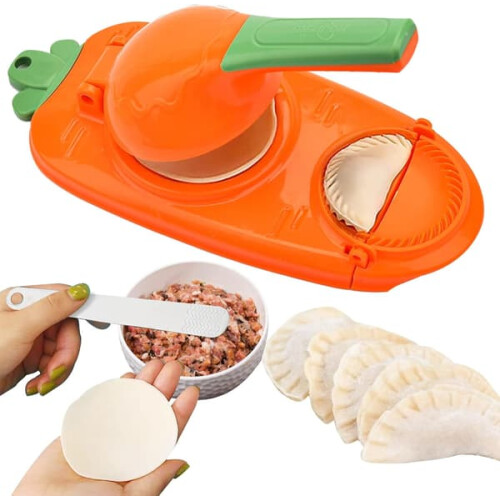 Tortilla Press and Dumpling Mold 2-in-1 1