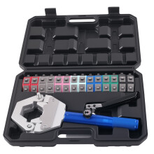 Crimpatrice for Tubi AC Idraulica 7 Set Matrici CRV Durezza 53HRC Portatile
