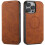 iPhone 13 Pro Max wallet case light brown 4