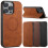 iPhone 13 Pro Max wallet case light brown 5