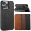 iPhone 13 Pro Max wallet case light brown 7