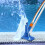 Hand-Poolsauger für Aufstellpools mit Bürste und 8