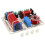 2X 3 Way Speaker Frequency Divider 300W HiFi Crossover Filter Frequency Distributor for DIY Home Speaker Modification 6