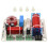 2X 3 Way Speaker Frequency Divider 300W HiFi Crossover Filter Frequency Distributor for DIY Home Speaker Modification 7