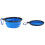 Dog Bowl Foldable Portable 350 ml Blue 2