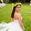 Tiara de Páscoa com coroa de flores e flores artificiais. 5