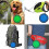Dog Bowl Foldable Portable 350 ml Blue 6