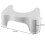 Toilet Stool for Constipation Relief White 750 3